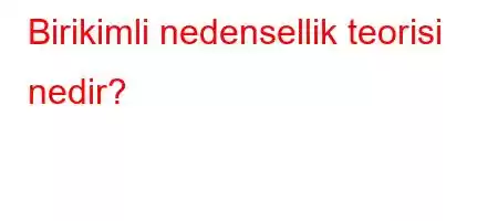 Birikimli nedensellik teorisi nedir