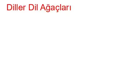 Diller Dil Ağaçları