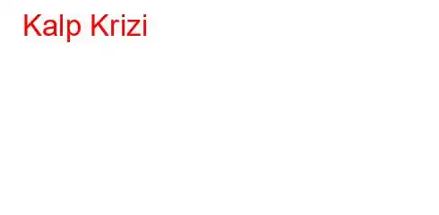 Kalp Krizi