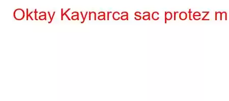 Oktay Kaynarca sac protez mi?